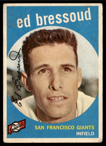 1959 Topps #19 Ed Bressoud VGEX-B111R4