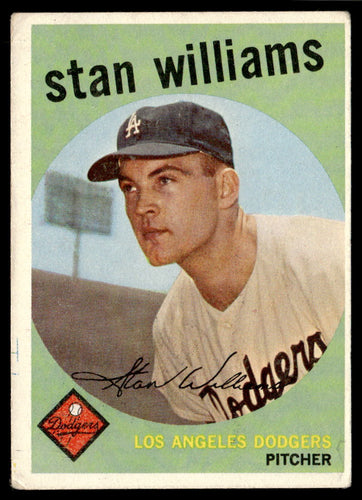 1959 Topps #53 Stan Williams VGEX-B111R4
