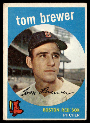 1959 Topps #55 Tom Brewer VGEX-B111R4