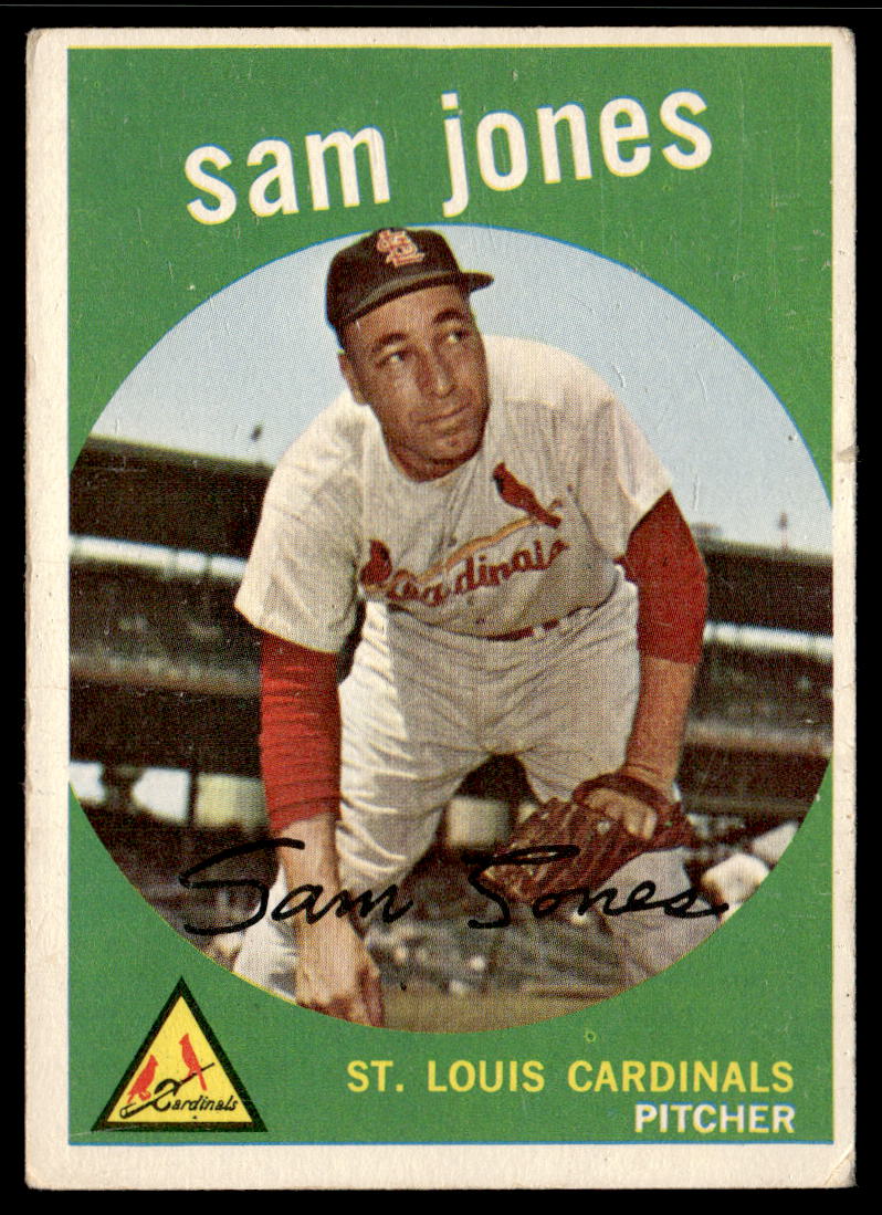 1959 Topps #75 Sam Jones VGEX-B111R4
