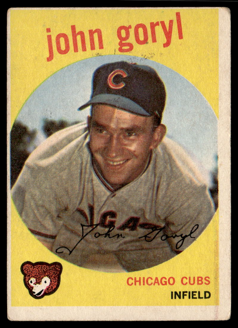 1959 Topps #77 John Goryl VGEX-B111R4