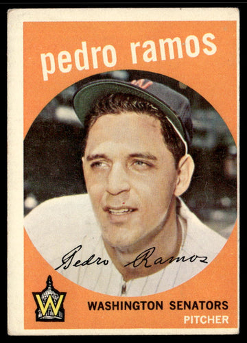 1959 Topps #78 Pedro Ramos VGEX-B111R4