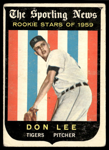 1959 Topps #132 Don Lee VGEX-B111R4