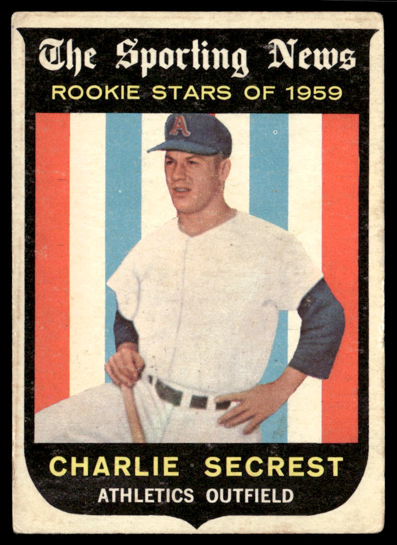 1959 Topps #140 Charlie Secrest VGEX-B111R4