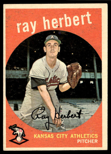 1959 Topps #154 Ray Herbert VGEX-B111R4