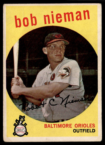 1959 Topps #375 Bob Nieman VGEX-B111R4