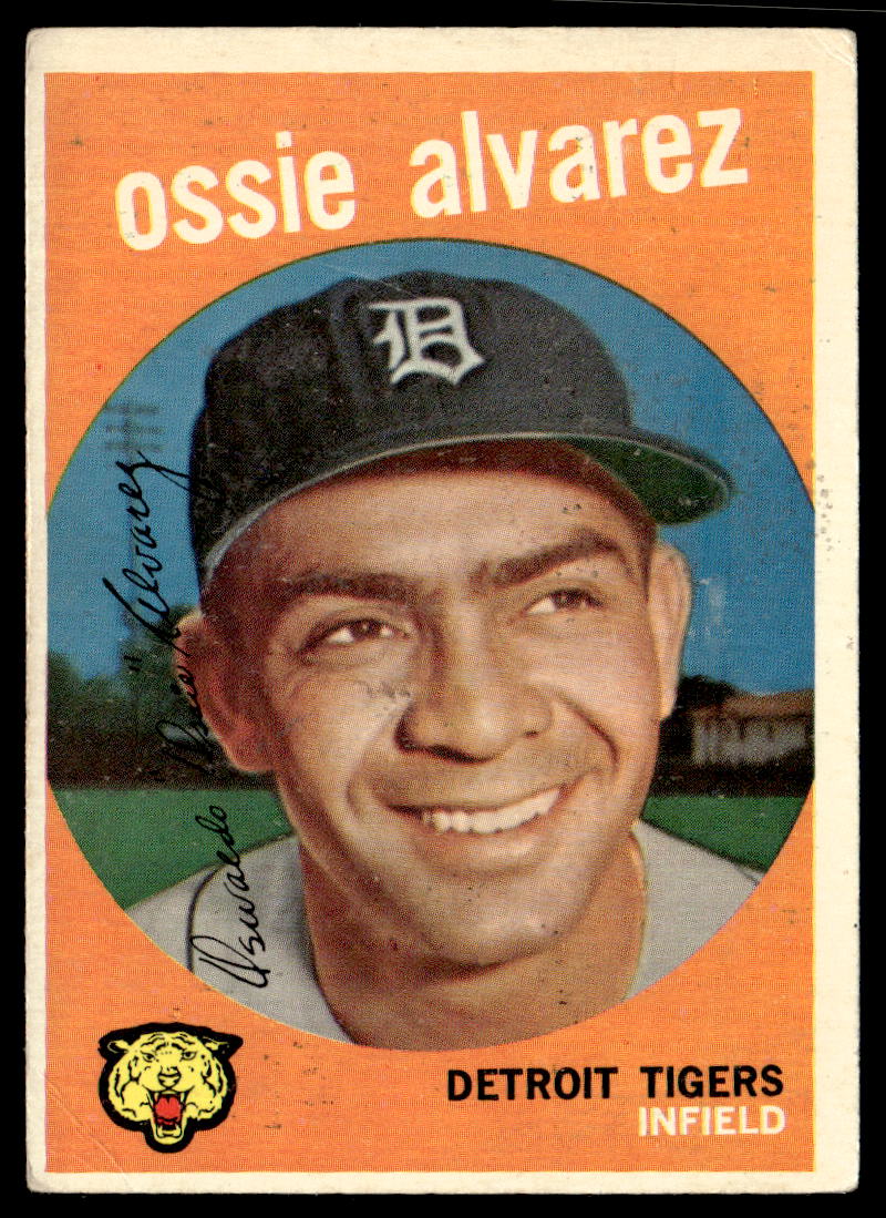 1959 Topps #504 Ossie Alvarez VGEX-B111R4
