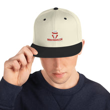 Load image into Gallery viewer, WiseGuyBreaks Embroidered Logo Snapback Hat
