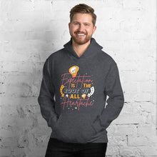 Load image into Gallery viewer, Expectation Is The Root Of All Heartache - Unisex Hoodie
