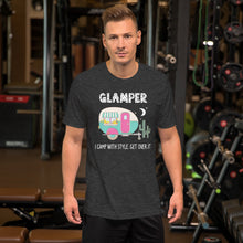 Load image into Gallery viewer, Glamper I Camp With Style Get Over It Camping Shirt Unisex T-Shirt
